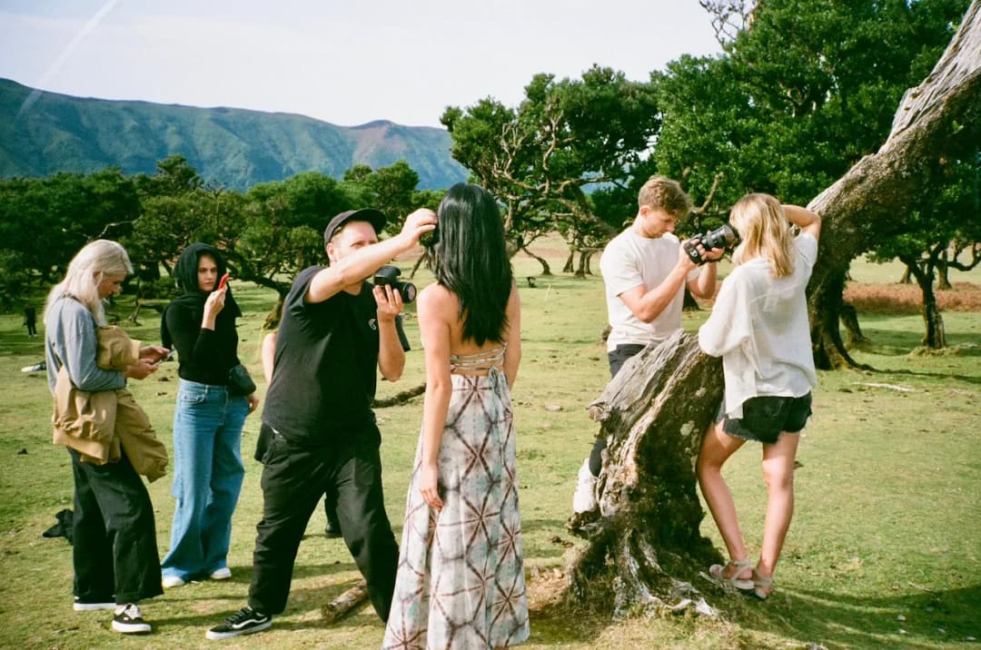Amor Group film shoot on Madeira – behind the scenes with the camera team