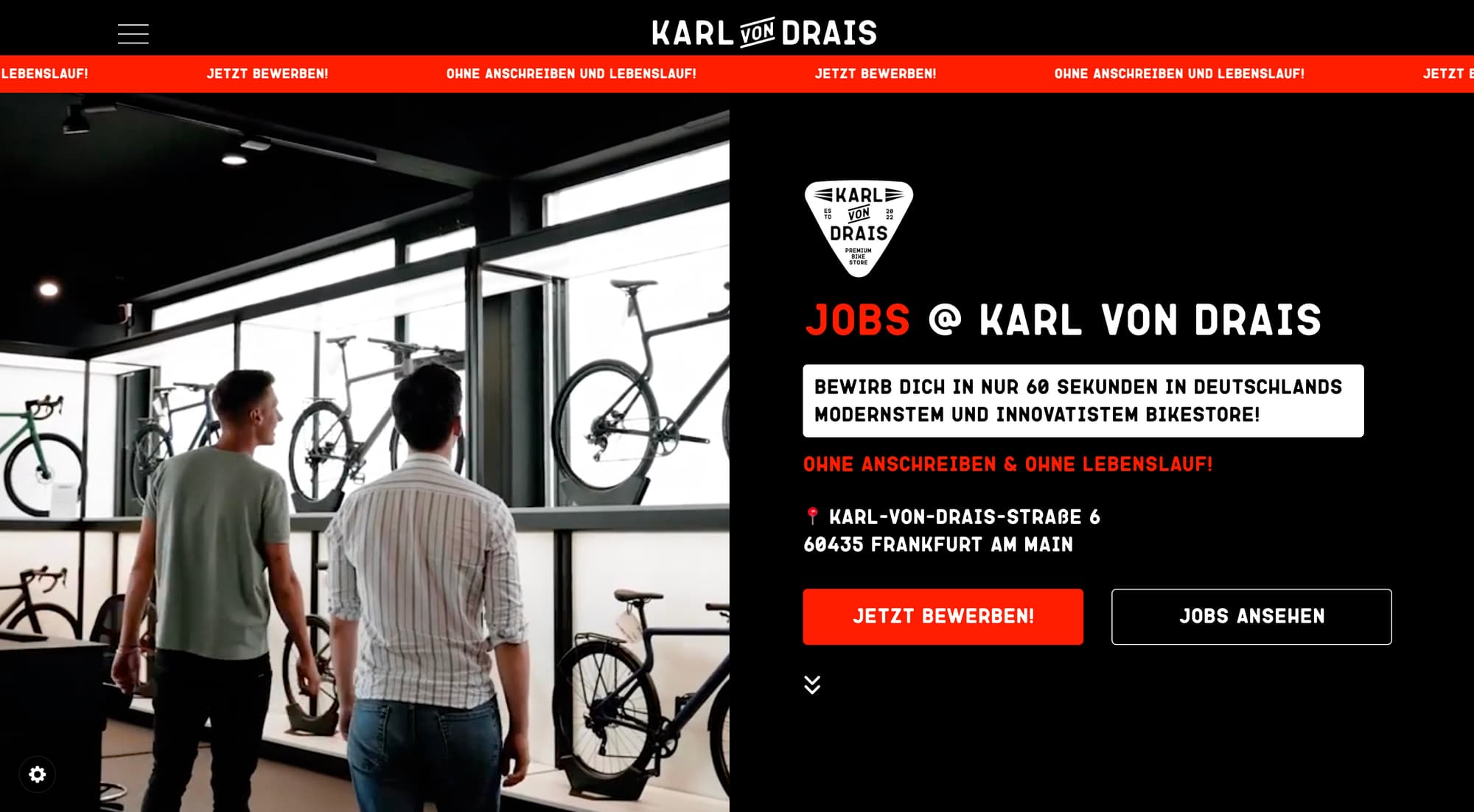 Karl von Drais Career Portal